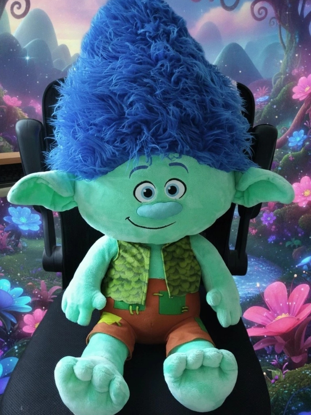 Trolls Branch Jumbo Plush 35" Macy's 2016 DreamWorks Limited Edition Large Toy